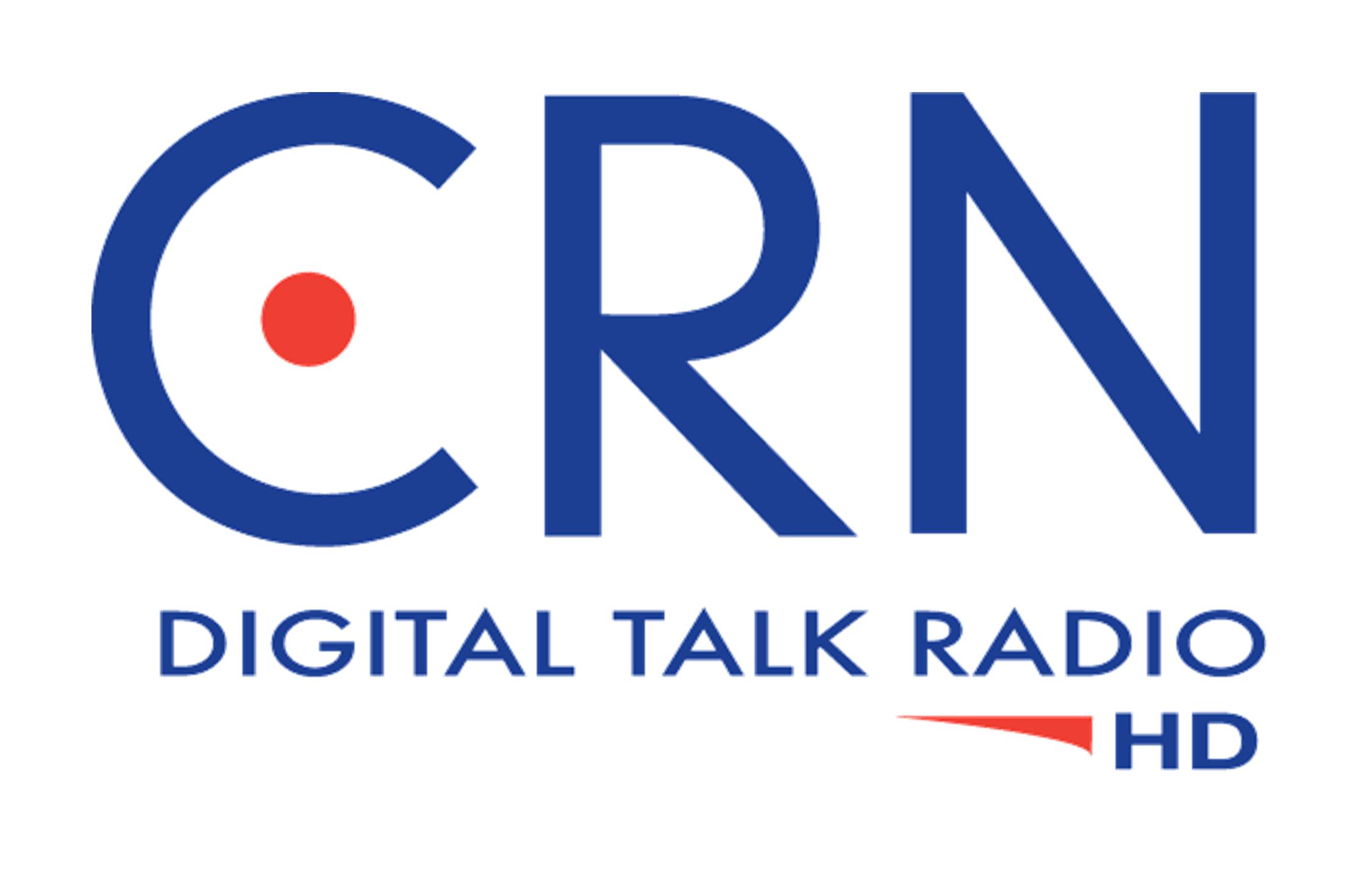 Radio networks. CRN logo. Talk Digital.